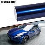 Car Wrap Gentian Blue Color PPF Paint Protection Film