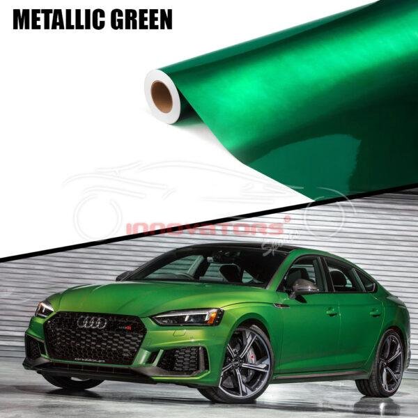 Car Wrap Metallic Green Color PPF Paint Protection Film