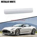 Car Wrap Metallic White Color PPF Paint Protection Film
