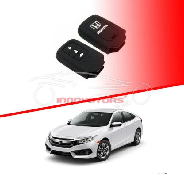 Honda Civic X Silicone Shell Key Case Key Fob 2016-2021