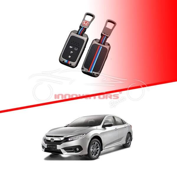 Honda Civic X Zinc Alloy Cover Key Case 2016-2021