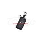 KIA Leather Key Cover Pouch Key Fob Pouch with Zipper