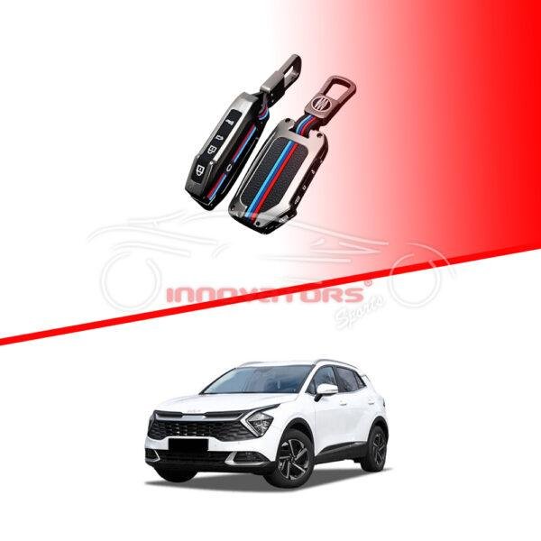 KIA Sportage Alpha Metal Key Cover Key Case Key Fob