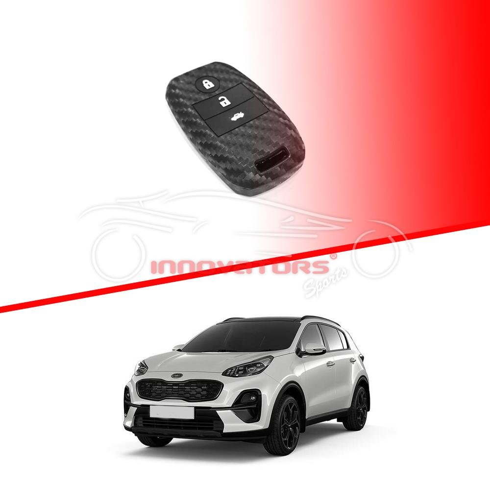 KIA Sportage Carbon Key Cover Key Fob Key Case 2019-2025
