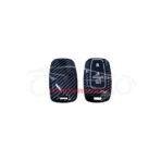 KIA Stonic Plastic Key Case Key Fob Carbon Color 2021-2025