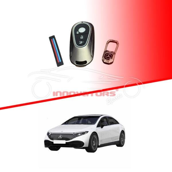 Mercedes Benz EQS Metal Key Cover Key Case 2022-2025