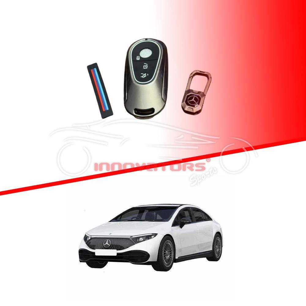 Mercedes Benz EQS Metal Key Cover Key Case 2022-2025