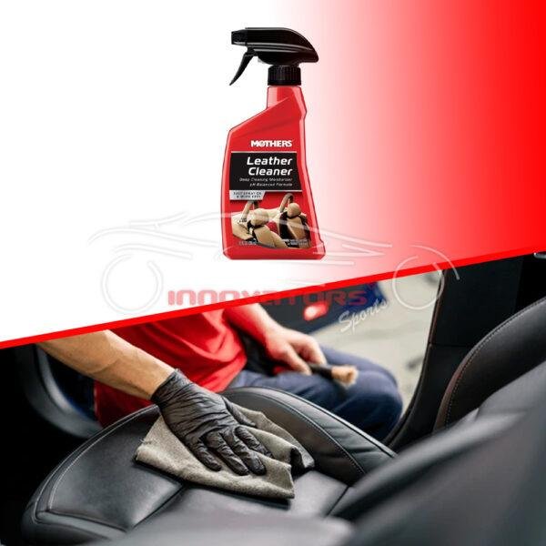Mothers Car Leather Cleaner Deep Cleans Safely