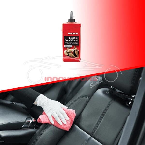 Mothers Car Leather Conditioner Smooth Matte Finish