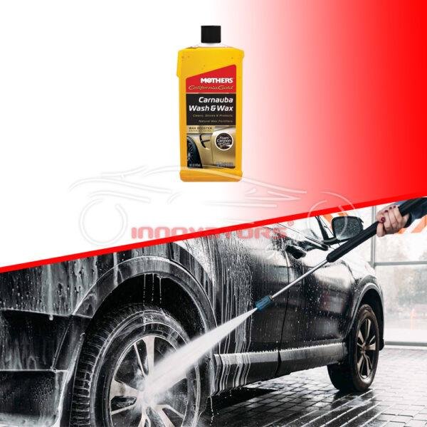 Mothers High Gloss Carnauba Wash And Wax 473 ml