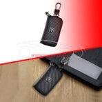 Proton Leather Key Cover Pouch Key Fob Pouch with Zipper