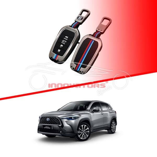 Toyota Corolla Cross Metal Key Cover 2021-2025
