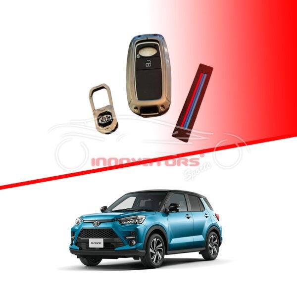 Toyota Raize Metal Key Cover Key Case 2019-2025