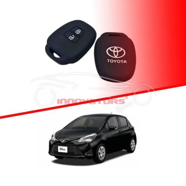 Toyota Vitz Silicon Key Cover Key Case Key Fob