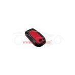 Toyota Fortuner Plastic Protection Key Cover Carbon Fiber With Red PVC 4 Buttons