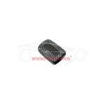 Toyota Corolla Grande Plastic Key Cover PVC 4 Buttons 2017-2021 - Carbon Fiber With Black