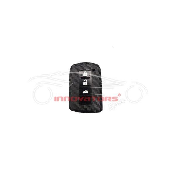 Toyota Corolla X PVC Silicone Key Cover Carbon Fiber 2017-2022