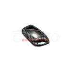 MG HS Plastic Protection Key Cover Carbon Fiber With Red 3 Buttons