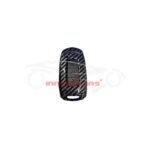 Proton X70 Plastic Protection Key Cover Carbon Fiber With Black PVC - Model 2021-2024
