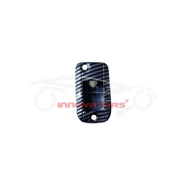 MG ZS Plastic Key Cover Carbon Fiber With Black 2020-2021