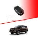Toyota Fortuner Plastic Protection Key Cover Carbon Fiber With Black PVC 4 Buttons