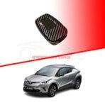 Toyota CHR Plastic Protection Key Cover Carbon Fiber With Black PVC