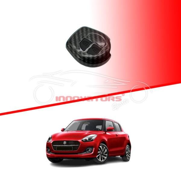 Suzuki Swift - Ciaz Plastic Protection Key Cover Carbon