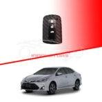 Toyota Corolla X PVC Silicone Key Cover Carbon Fiber 2017-2022