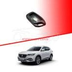 MG HS Plastic Protection Key Cover Carbon Fiber With Red 3 Buttons
