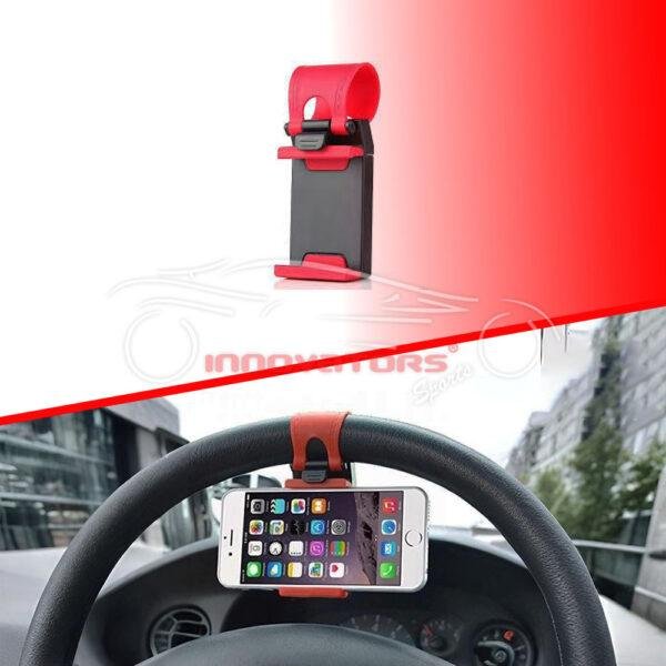 Car Steering Phone Holder Universal Fit