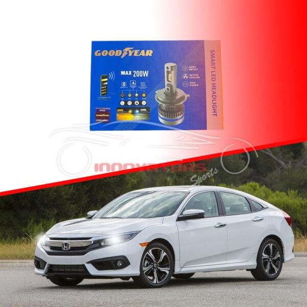 Goodyear Car LED Headlights 200 Watt High Power LED Headlights