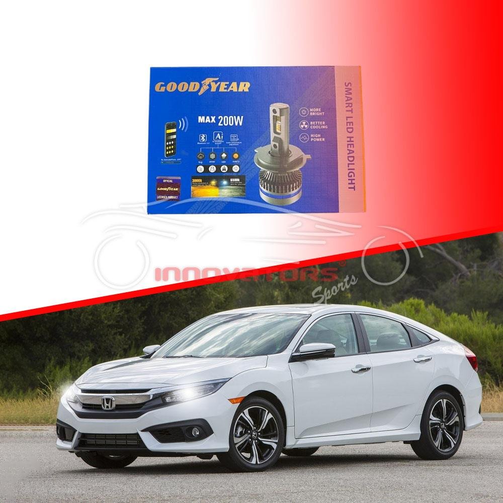 Goodyear Car LED Headlights 200 Watt High Power LED Headlights