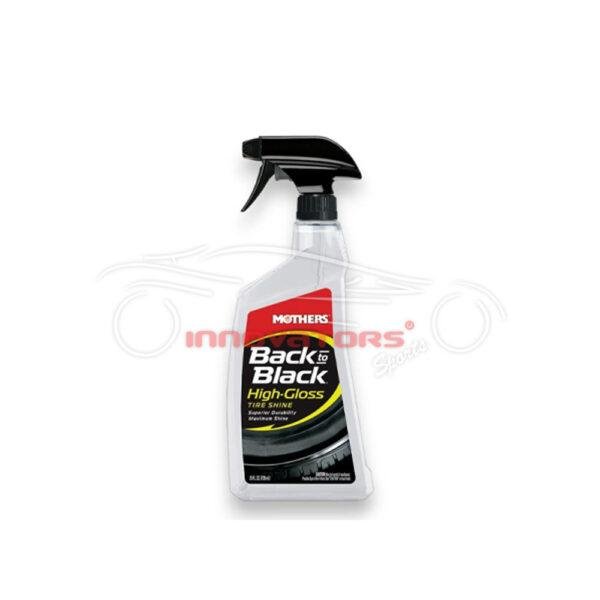 Mothers Tire Shine Spray Back To Black Wet Look