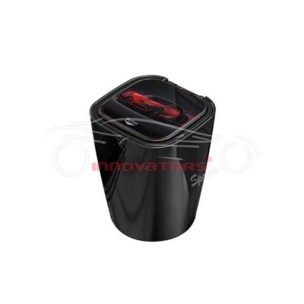 Portable Universal Car Ashtray with Push Button