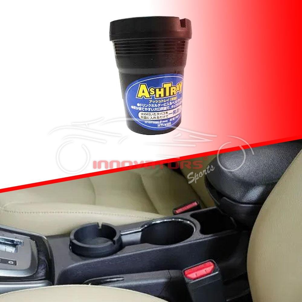 Smokeless Car Ashtray Fits All Cup Holders