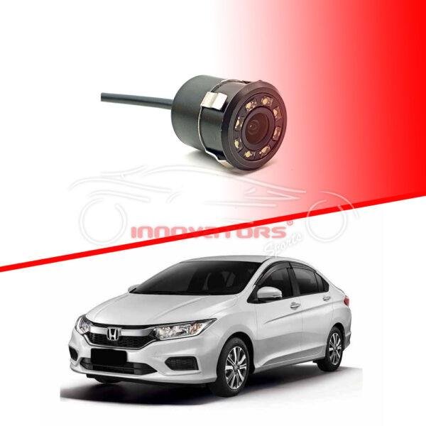 Universal Car Round Camera 8 LED Waterproof Universal Cam
