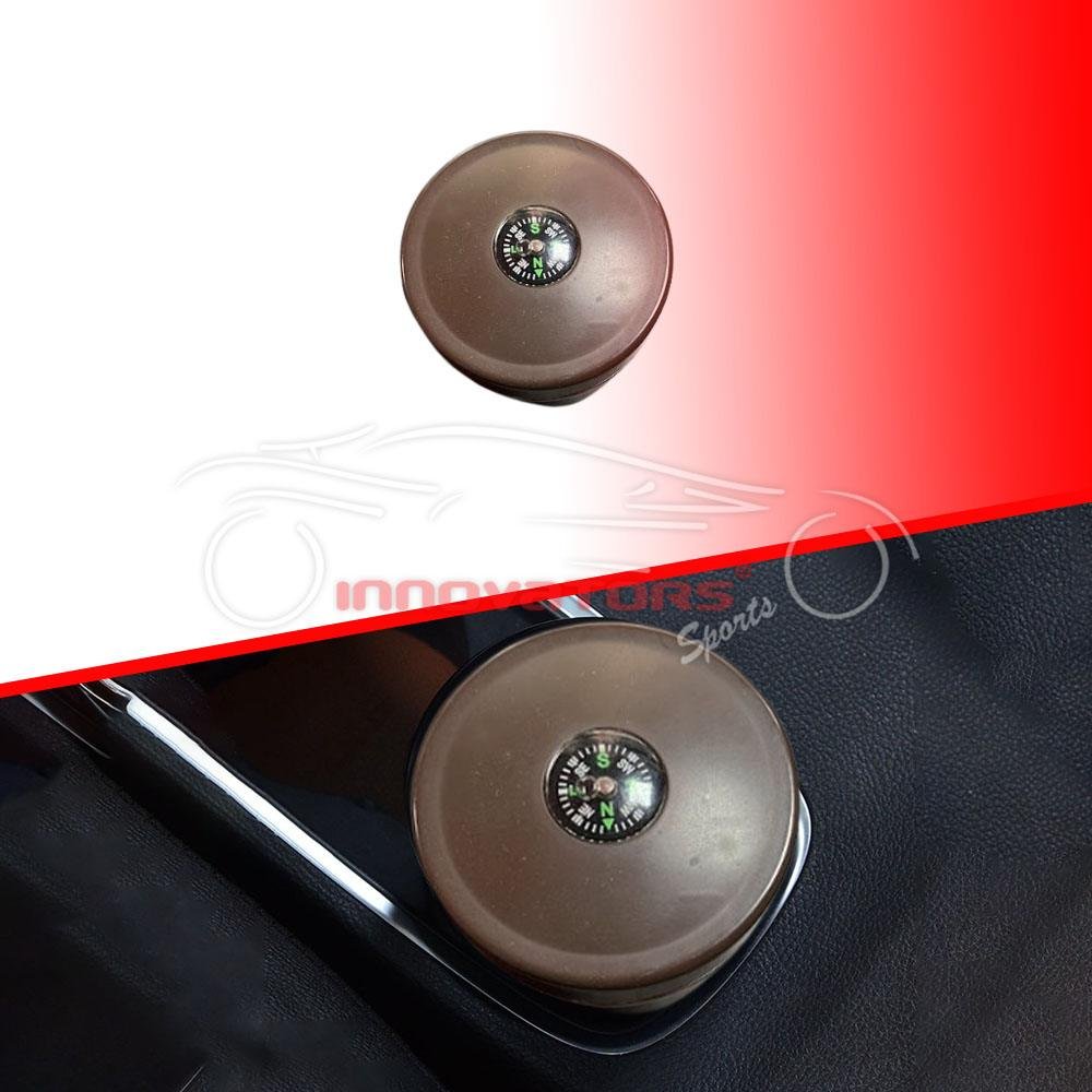 Universal Luxury Portable Car Ashtray With Compass