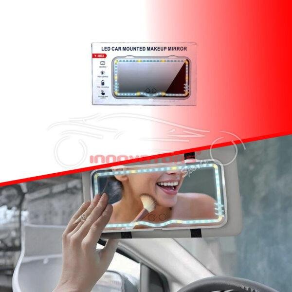 Universal Portable Car LED Makeup Mirror