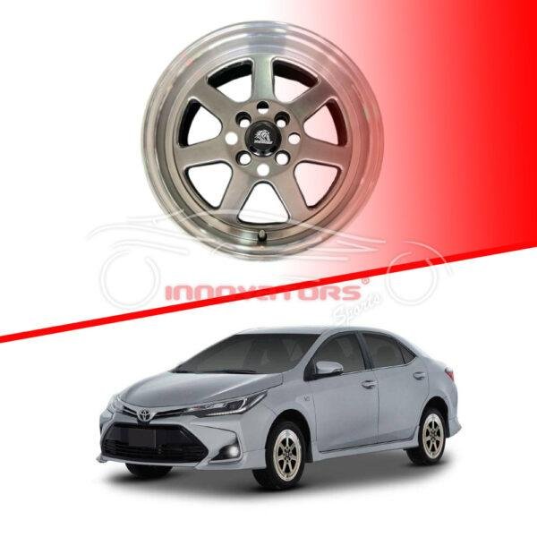 Toyota Corolla X Latest Alloy Wheels 15 Inch 2014-2025