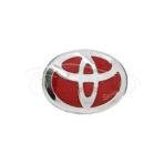 Toyota Red Front Monogram Emblem Logo