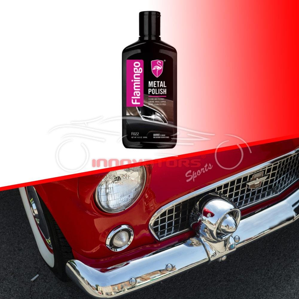Flamingo Metal Polish Best Metal Restorer 300 ML (2) Flamingo Metal Polish Best Metal Restorer 300 ML