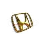 Honda Civic Logo Golden Color Plastic Monogram