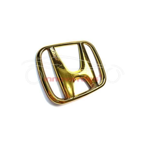 Honda Civic Logo Golden Color Plastic Monogram