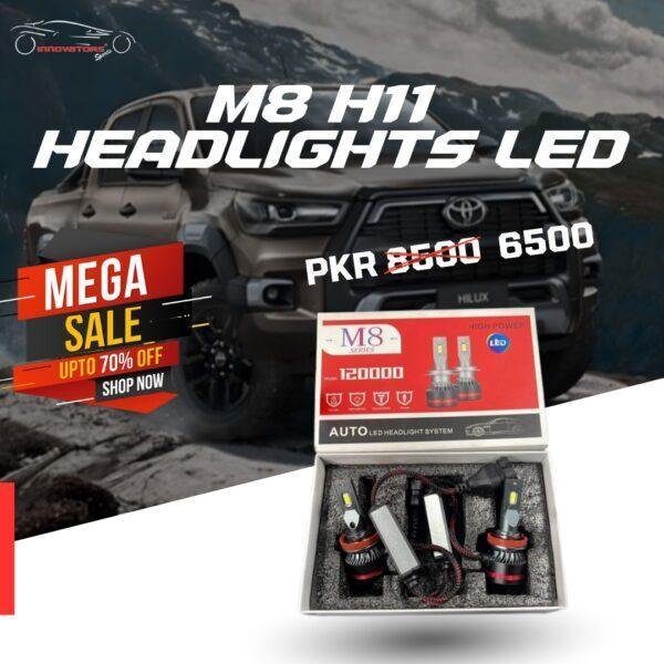 M8 H11 LED Headlights High Power LED