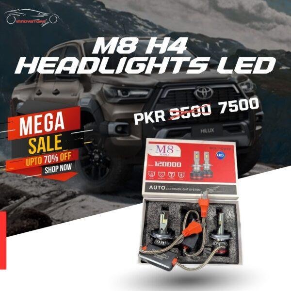 M8 H4 LED Headlights High Power LED