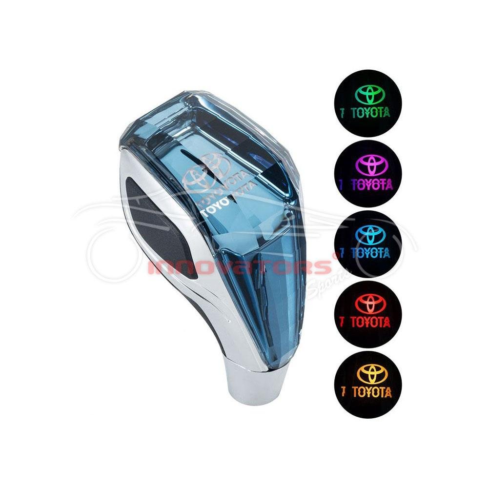 Toyota RGB Gear Knob 7 Colors Aftermarket Gear Knob