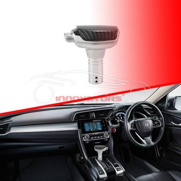 Universal Car Carbon Gear Knob Shifter Automatic Transmission