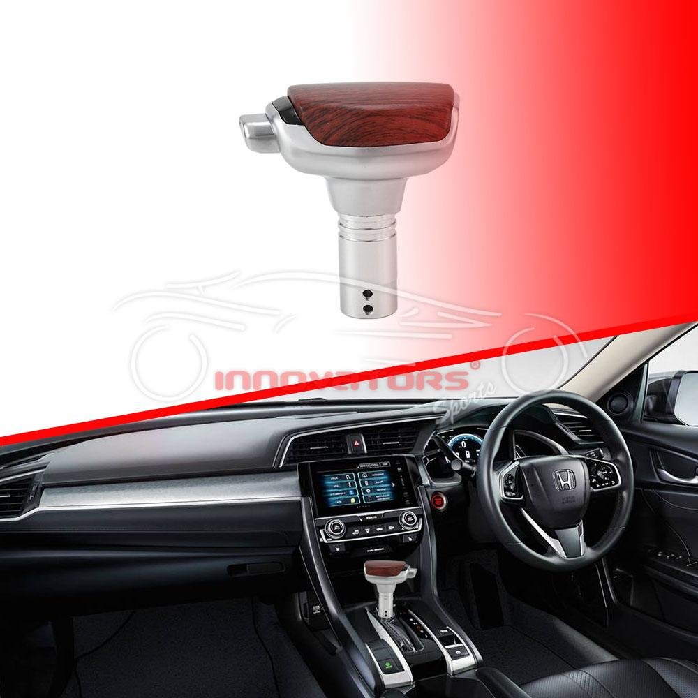 Universal Car Gear Knob Shifter Wood Color