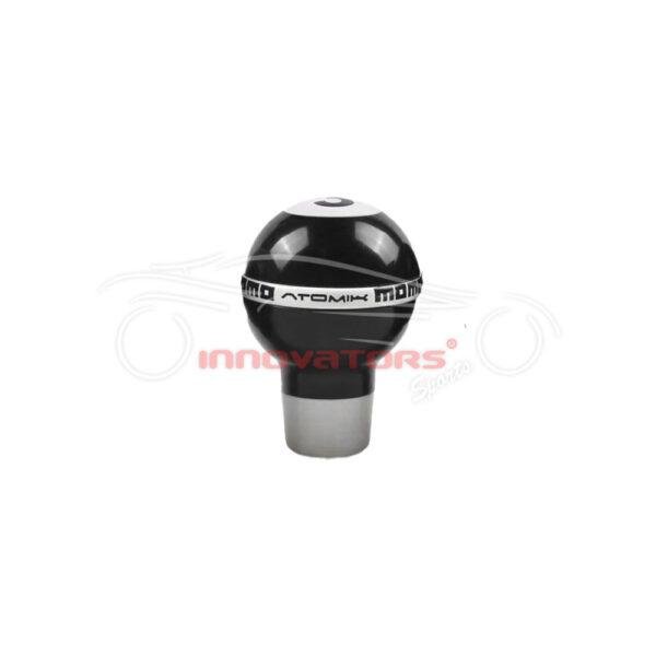 Universal Momo Atomik Car Black Gear Shift Knob Billiard Ball Style