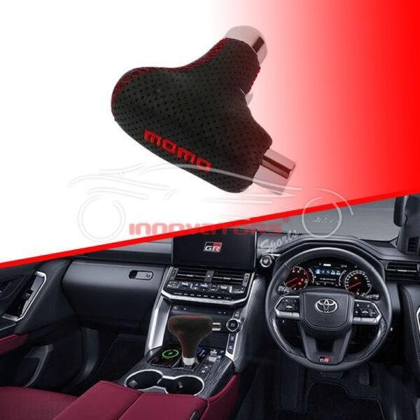 Universal Momo Car Leather Gear Knob Shifter For Automatic Transmission